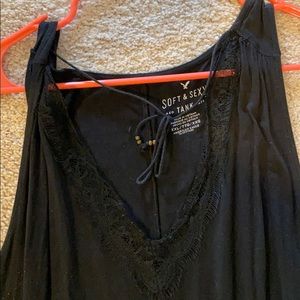 American Eagle Outfitters Tops - American Eagle lace up tie tank American Eagle Outfitters Tops - American Eagle lace up tie tank